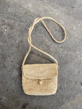 Sophie Digard Crossbody Bag in Light Beige